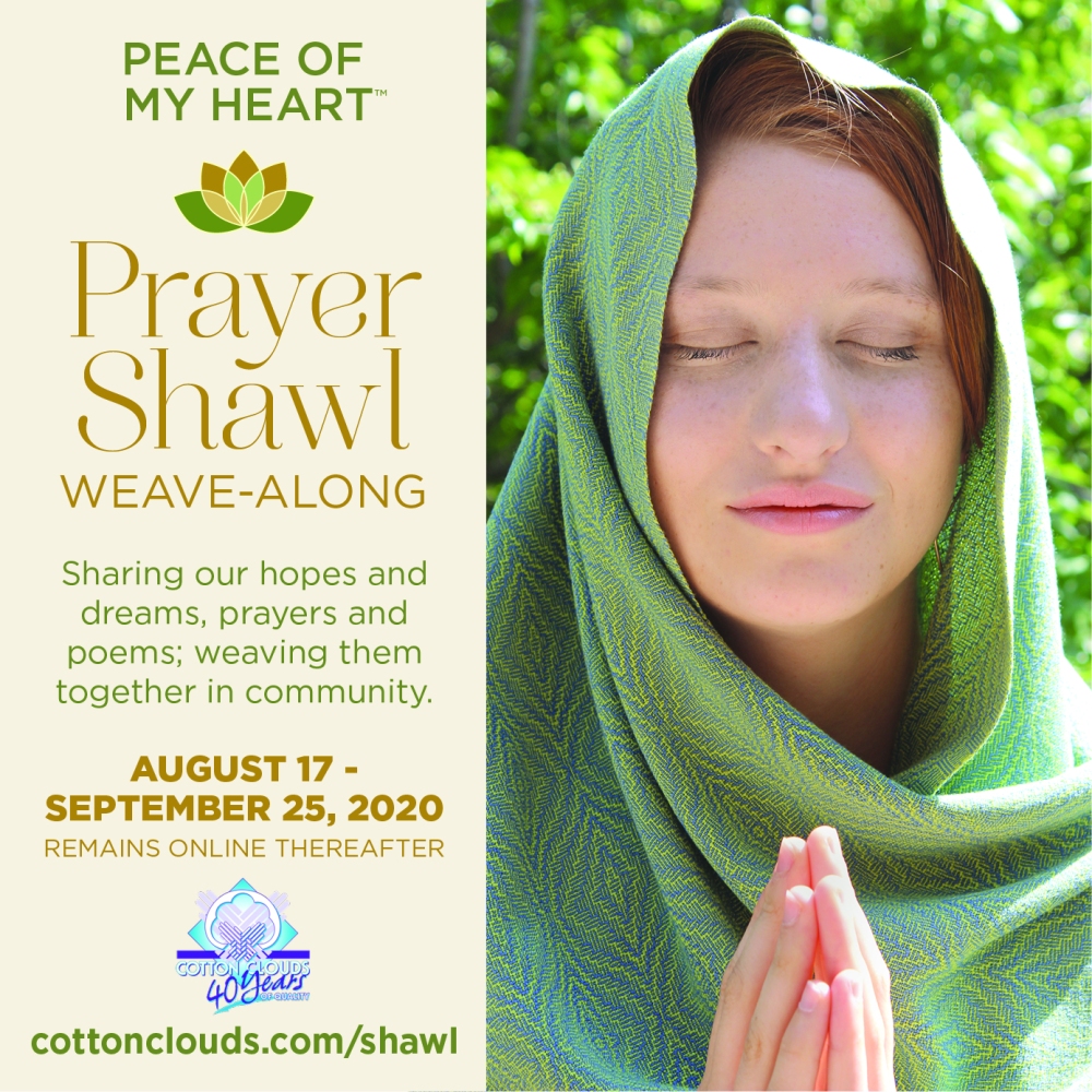 Peace of My Heart™ Prayer Shawl in Bambu